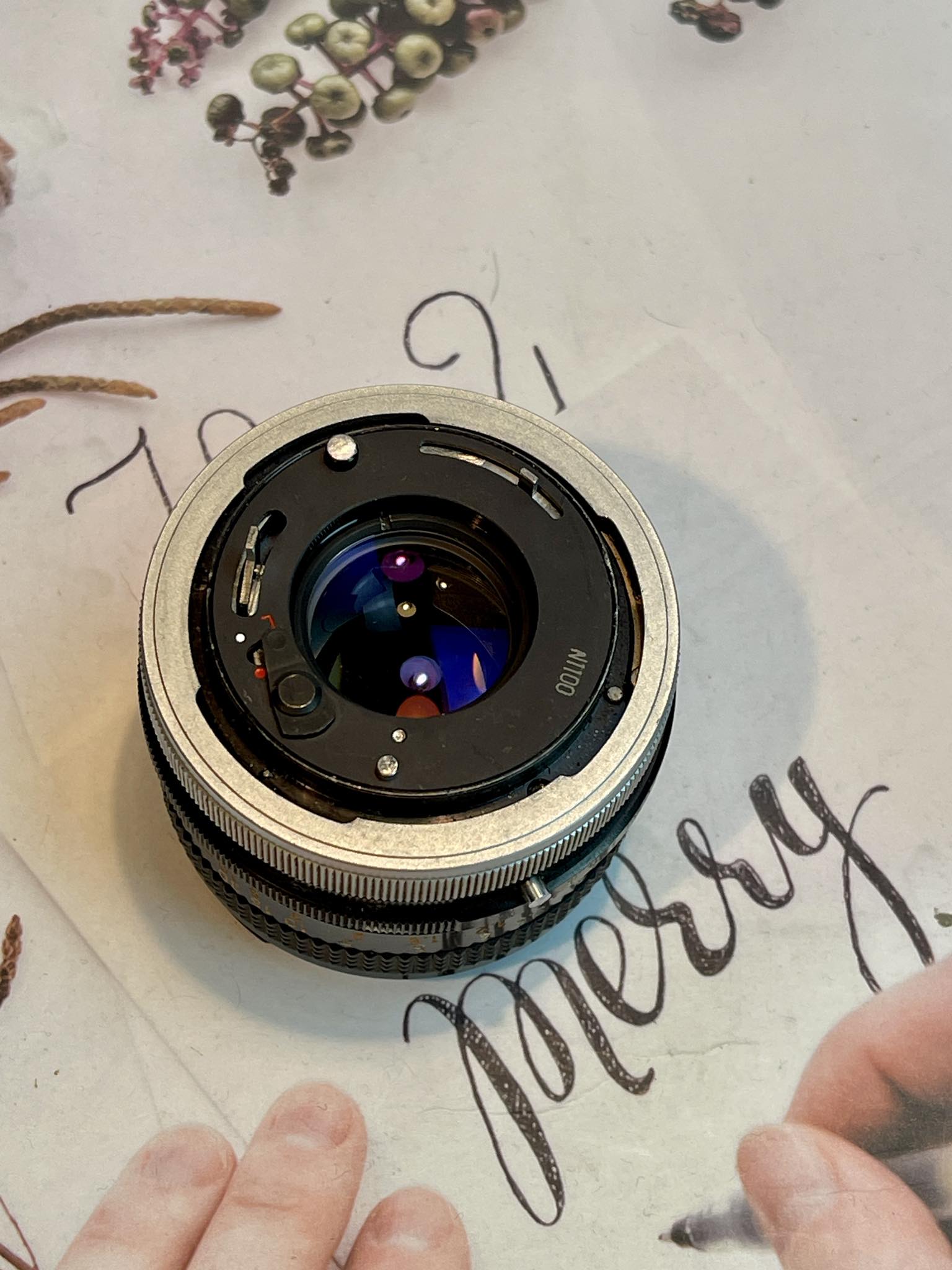 CANON LENS FD 50MM.F1.8 S.C FD MOUNT