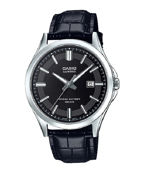CASIO นาฬิกาคาสิโอ นาฬิกาข้อมือ นาฬิกากันน้ำ นาฬิกาของแท้ ประกันศูนย์ CMG 1 ปี รุ่นนาฬิกาคาสิโอ นาฬิกาข้อมือ นาฬิกากันน้ำ นาฬิกาของแท้ ประกันศูนย์ CMG 1 ปี รุ่น MTS-100L-1A นาฬิกาสีดำ