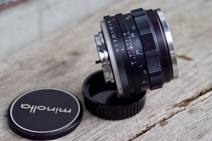 MINOLTA AUTO ROKKOR-PF 58MM. F1.4 MD MOUNT
