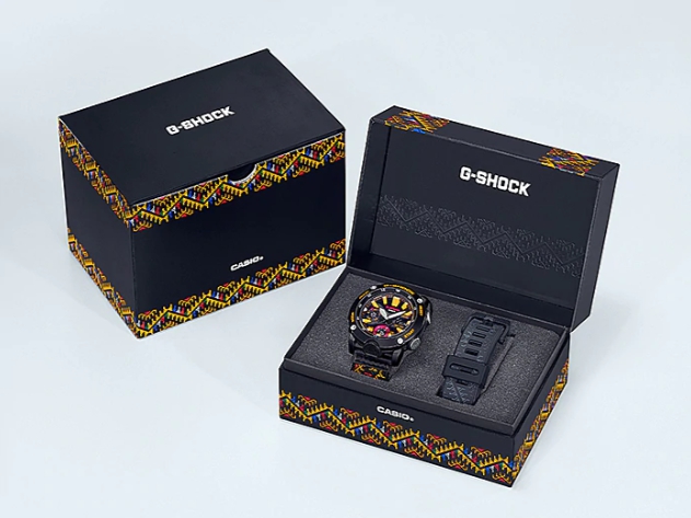 CASIO G-SHOCK นาฬิกาข้อมือ นาฬิกากันน้ำ นาฬิกาของแท้ ประกันศูนย์ CMG 1 ปี รุ่น GA-2000BT-1A นาฬิกาสีดำ