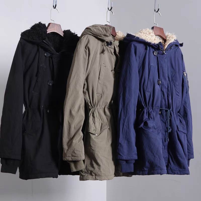 เสื้อกันหนาว ติดฮูท เสื้อcoat แบรนด์ดัง ญี่ปุ่น MOUSSY japan แต่งซับขนอุ่นด้านใน (ขนด้านในถอดใส่ได้ทั้งชิ้นเลยคะ )