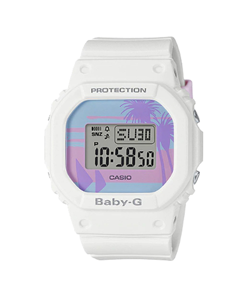 CASIO BABY-G นาฬิกาข้อมือ นาฬิกากันน้ำ นาฬิกาของแท้ ประกันศูนย์ CMG 1 ปี รุ่น BGD-560BC-7D นาฬิกาสีขาว