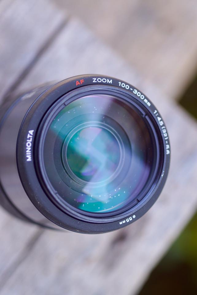 MINOLTA AF ZOOM 100-300MM. F4.5(32)-5.6