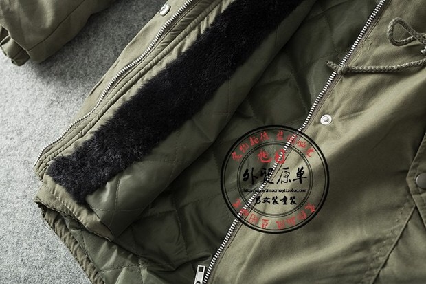 Ambiance เสื้อโค้ท ฮูท เสื้อกันหนาวparka สีเขียว แบรนด์ AMBIANCE OUTWEAR แต่งเฟอร์ บุนวมอุ่น งานสวย แนวมากคะ เขียว
