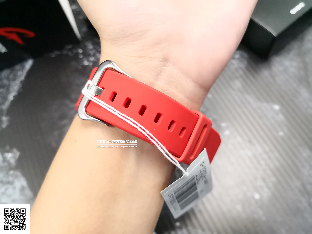 CASIO G-SHOCK นาฬิกาข้อมือ นาฬิกากันน้ำ นาฬิกาของแท้ ประกันศูนย์ CMG 1 ปี รุ่น G-7900A-4D นาฬิกาสีแดง