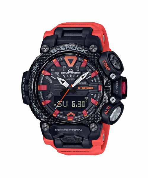 CASIO G-SHOCK นาฬิกาข้อมือ นาฬิกากันน้ำ นาฬิกาของแท้ ประกันศูนย์ CMG 1 ปี รุ่น GR-B200-1A9 นาฬิกาสีส้ม