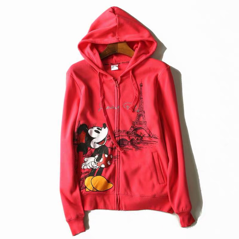 Disney เสื้อฮูดกันหนาว เสื้อสเวตเตอร์แขนยาว สีแดง screen ลายMICKEY & MINNIE MOUSE แนวๆคะ งานแบรนด์ Disney แท้คะ สำเนา สำเนา สำเนา แดง