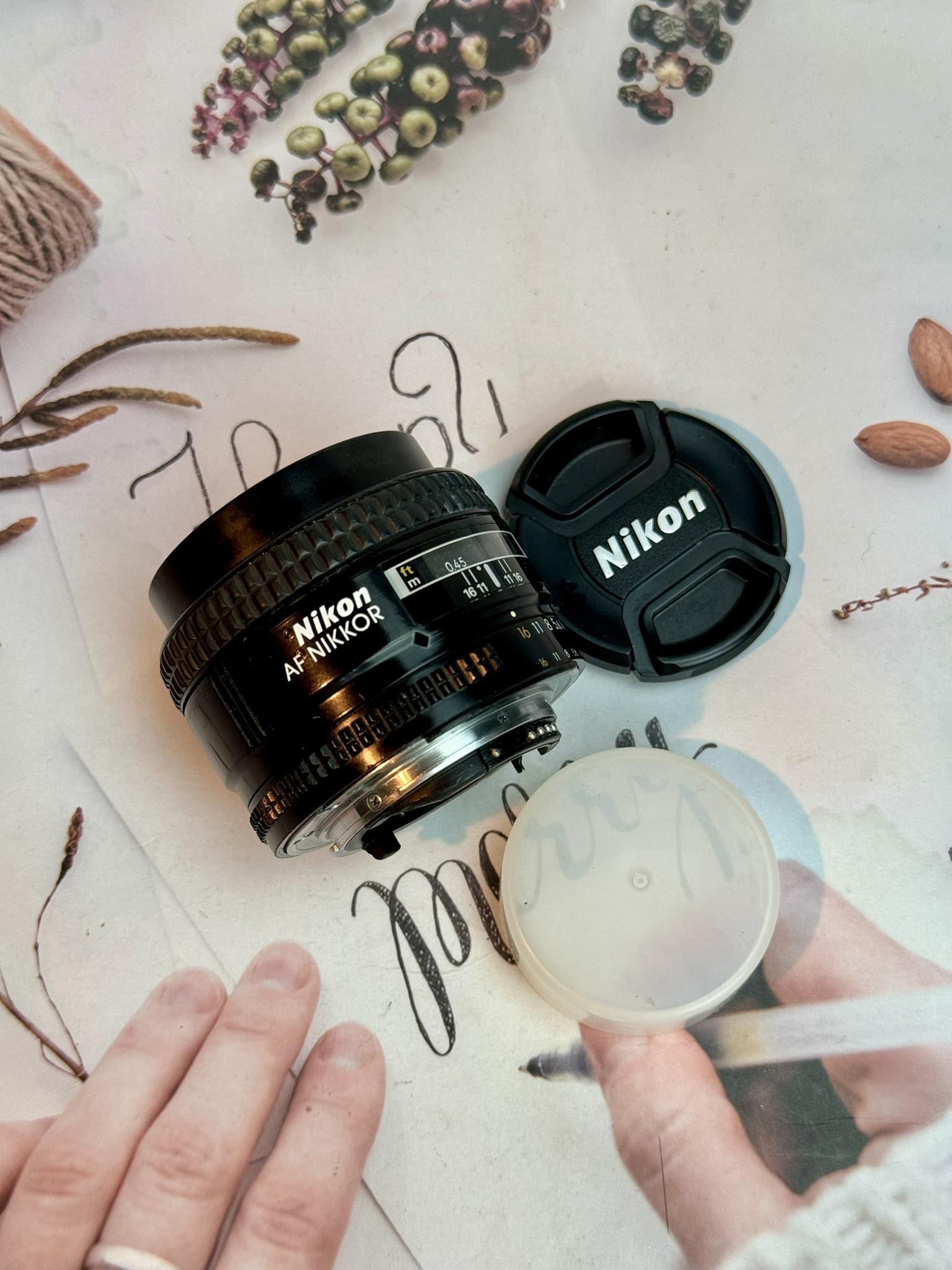 NIKON AF NIKKOR 50MM.F1.4D AIS MOUNT(NO.2)