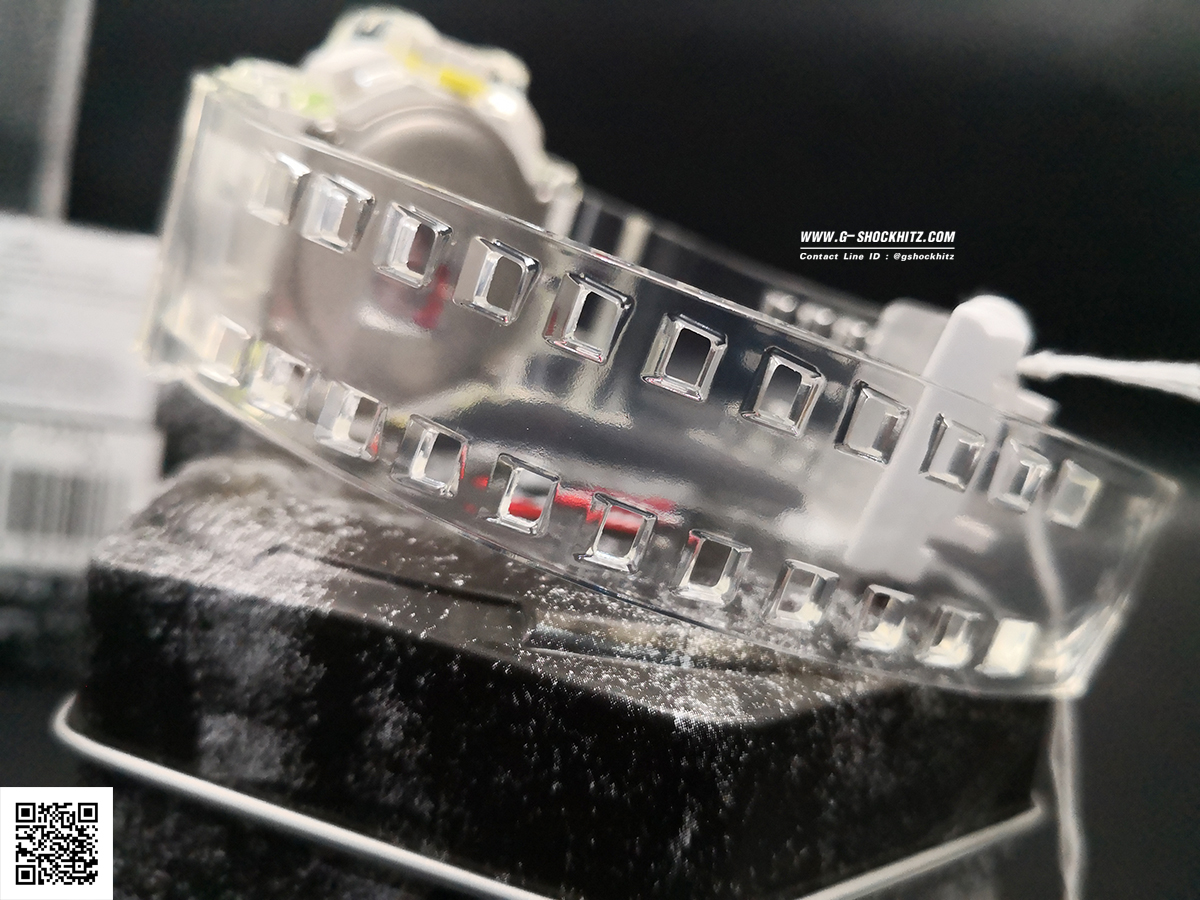 CASIO MID YEAR SALE G-SHOCK นาฬิกาข้อมือ นาฬิกากันน้ำ นาฬิกาของแท้ ประกันศูนย์ CMG 1 ปี รุ่น GA-400SK-1A9 นาฬิกาสีใส