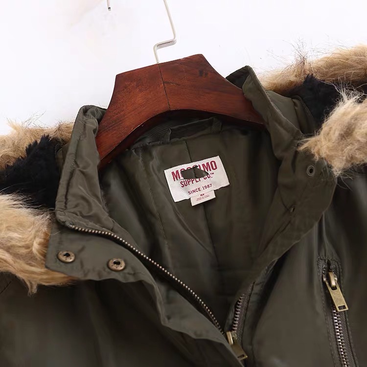 Mossimo supply co. เสื้อโค้ทฮู้ดกันหนาว เสื้อปาร์กา parka สีเขียว แบรนด์ mossimo supply co. (หมวกฮู้ดถอดได้ค่ะผ) เขียว