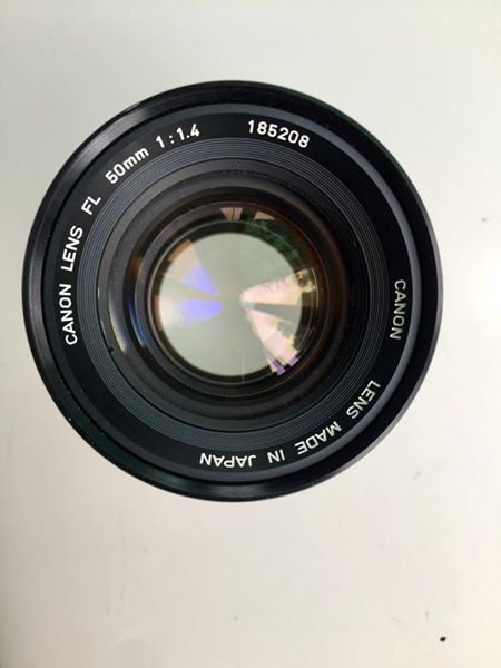 CANON LENS FL 50MM.F1.4 FL MOUNT