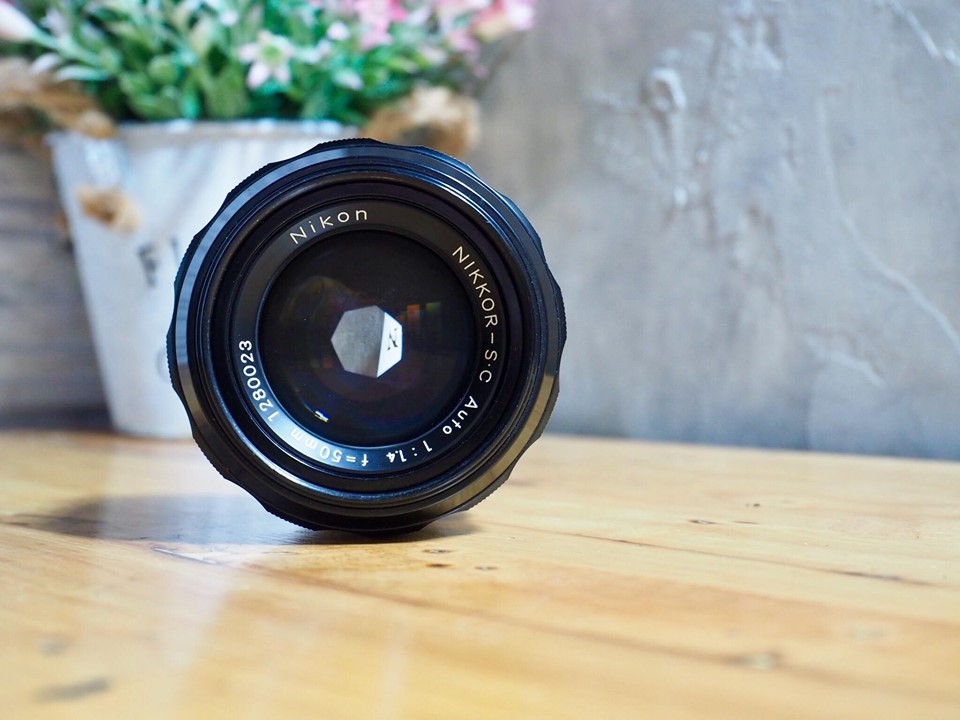 NIKON NIKKOR-S.C AUTO 50MM. F1.4 NIKON NON AI MOUNT