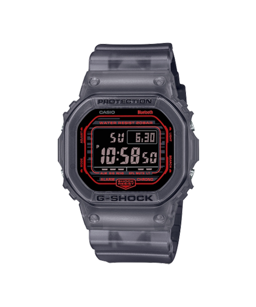 CASIO G-SHOCK นาฬิกาข้อมือ นาฬิกากันน้ำ นาฬิกาของแท้ ประกันศูนย์ CMG 1 ปี รุ่น DW-B5600G-1 นาฬิกาสีดำ