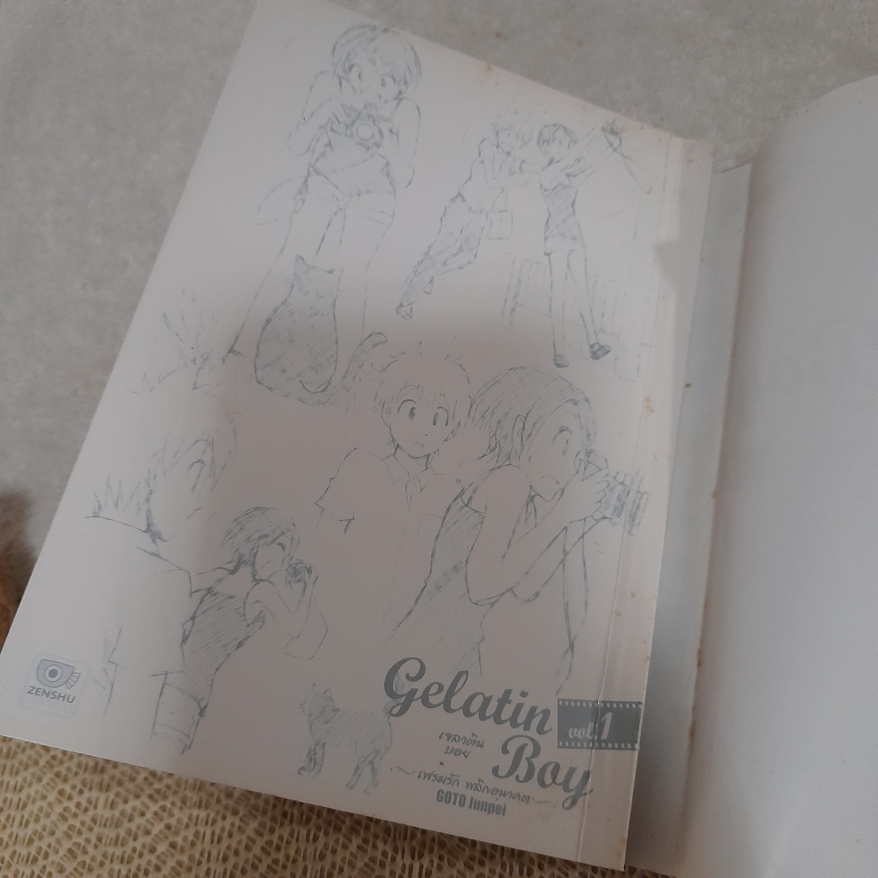 Gelatin Boy เฟรมรักพลิกอนาคต 1-3 ไม่จบ / * ขาดเล่ม 4