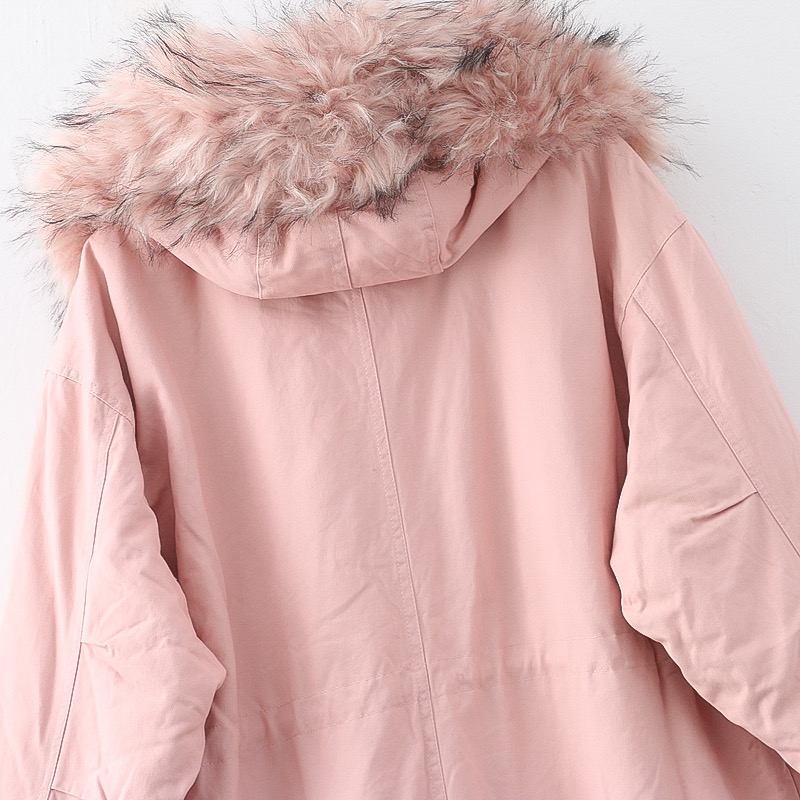 เสื้อโค้ทฮูท BERSHKAกันหนาว Parka สีชมพูอ่อน แต่งขนเฟอร์ ซับขนอุ่นด้านใน (เฟอร์ & ขนอุ่นด้านใน ถอดได้คะ) ดลบได้เลยคะ Size XS/S/M/ L/XL/XXL เขียว