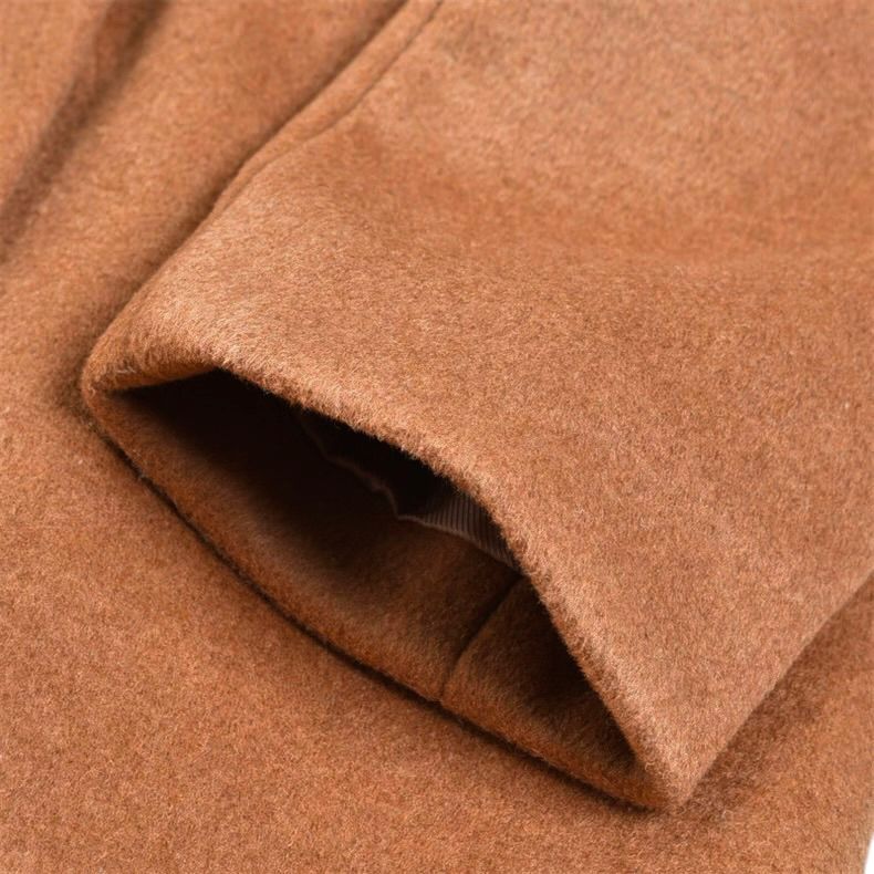 Love tree เสื้อโค้ทกันหนาว เสื้อกันหนาว overcoat โค้ทวูล สีcamel belt coat สีครีมเบจ แบรนด์ RIVER ISLAND Camel