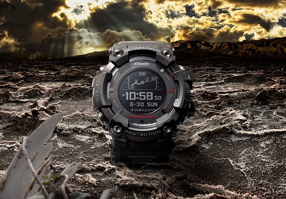 CASIO G-SHOCK นาฬิกาข้อมือ นาฬิกากันน้ำ นาฬิกาของแท้ ประกันศูนย์ CMG 1 ปี รุ่น GPR-B1000-1D นนาฬิกาสีดำ