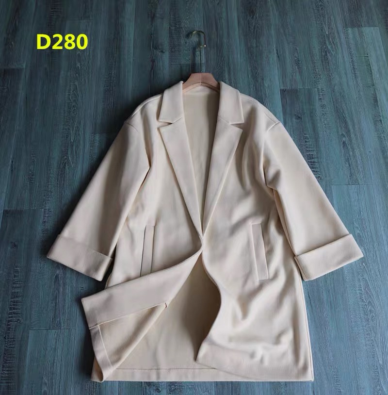 เสื้อโค้ท เสื้อโค้ทกันหนาว โค้ทวูล tailored knit coat สีเบจ แบรนด์ STRADIVARIUS สำเนา สำเนา