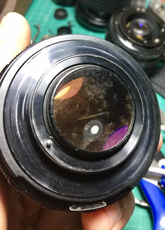 AUTO Mamiya/Sekor 55mm. F1.4 M42 Mount