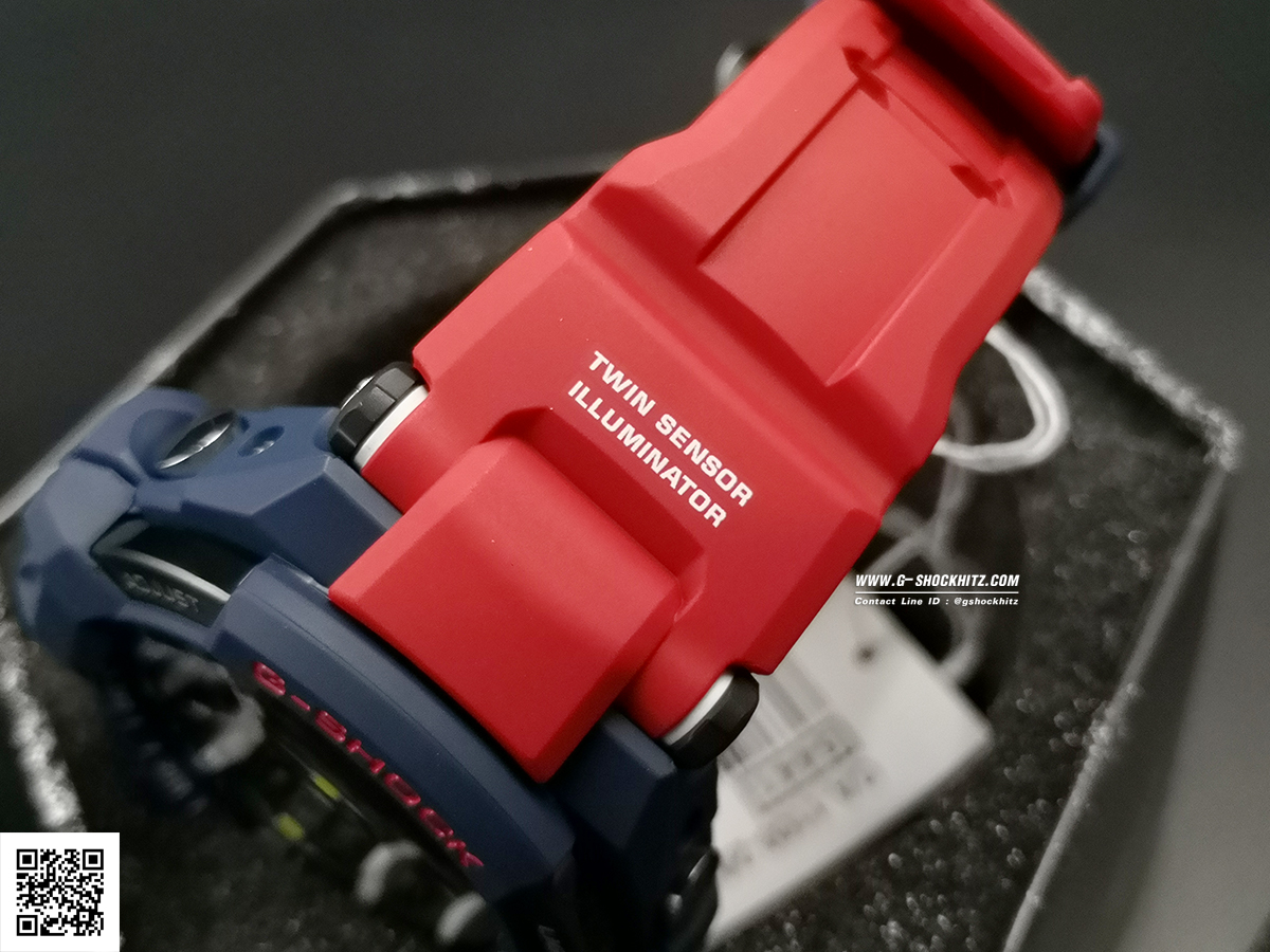 CASIO G-SHOCK นาฬิกาข้อมือ นาฬิกากันน้ำ นาฬิกาของแท้ ประกันศูนย์ CMG 1 ปี รุ่น GA-1100-2A นาฬิกาสีแดง