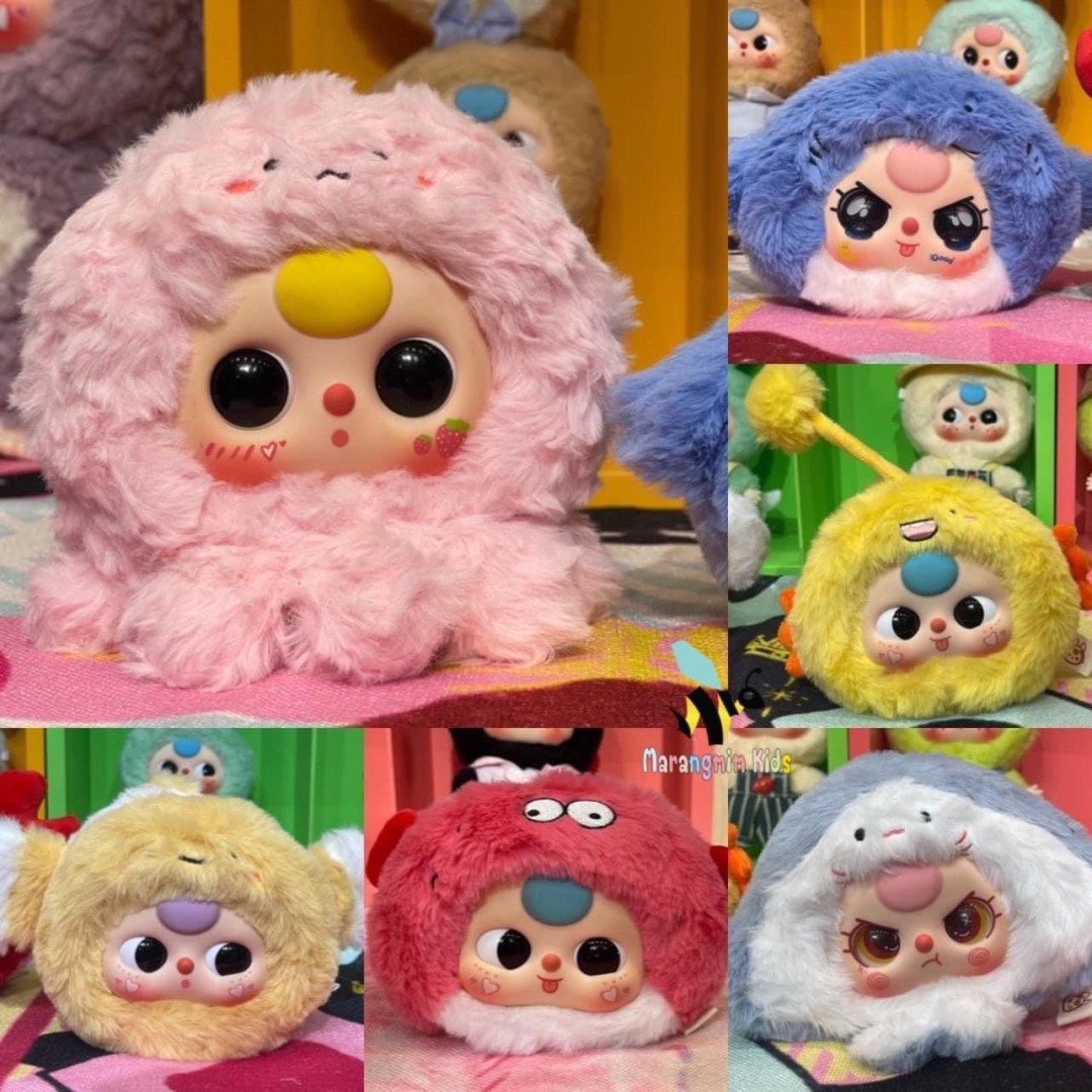 กล่องสุ่มBABY THREE เบบี้ทรี พวงกุญแจ ลุ้นซีเคร็ท รุ่น OCEAN สัตว์ท้องทะเล (พวงกุญแจ)