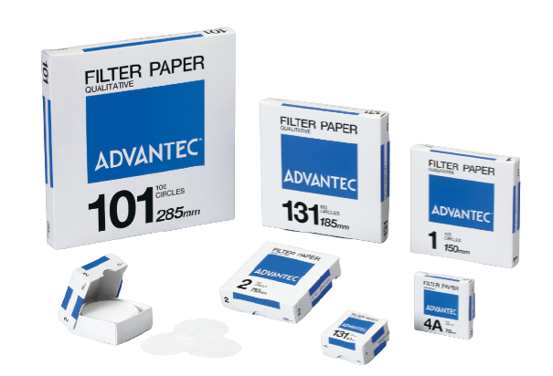 Filter Paper Quantitative "Advantec" กระดาษกรองยี่ห้อ "Advantec"