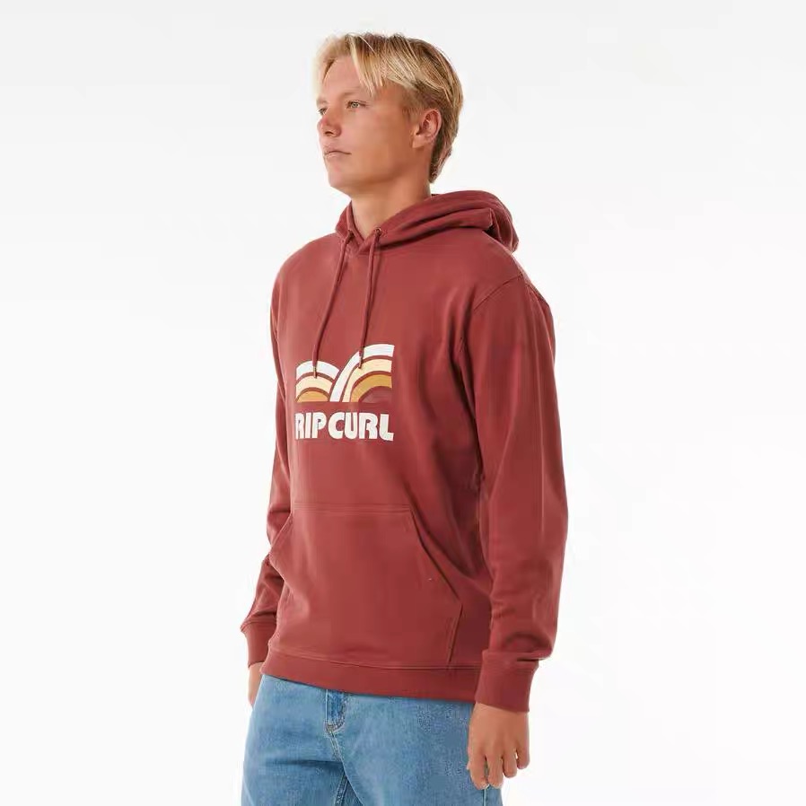 Ripcurl เสื้อฮู้ด ผู้ชาย Rip Curl Medina hoodie แบรนด์ RIPCURL แท้ สวย เท่ห์ มาก คะ Size L/XL/XXL สำเนา สำเนา สำเนา เทา