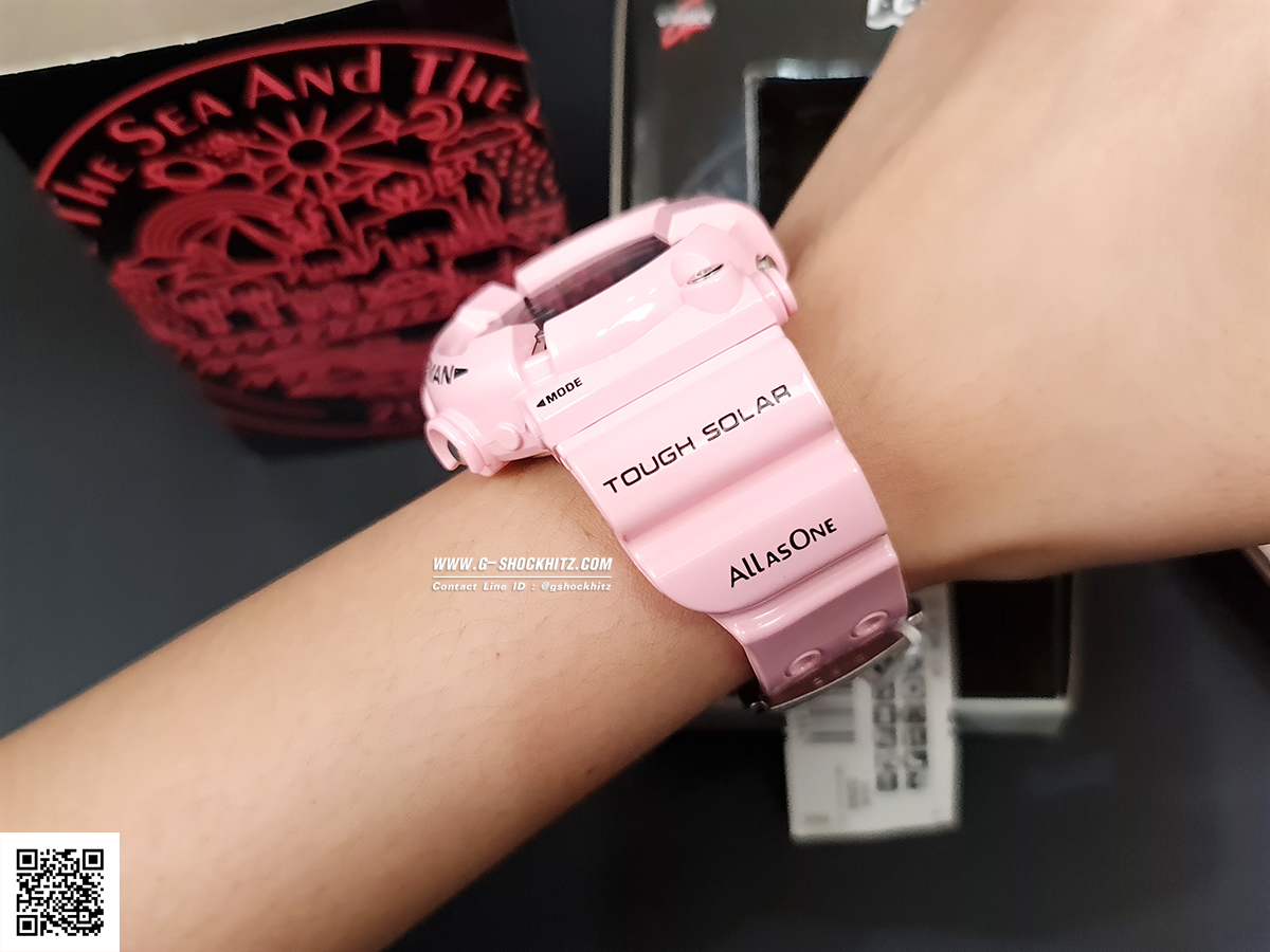 CASIO G-SHOCK นาฬิกาข้อมือ นาฬิกากันน้ำ นาฬิกาของแท้ ประกันศูนย์ CMG 1 ปี รุ่น GF-8250K-4JR นาฬิกาสีชมพู