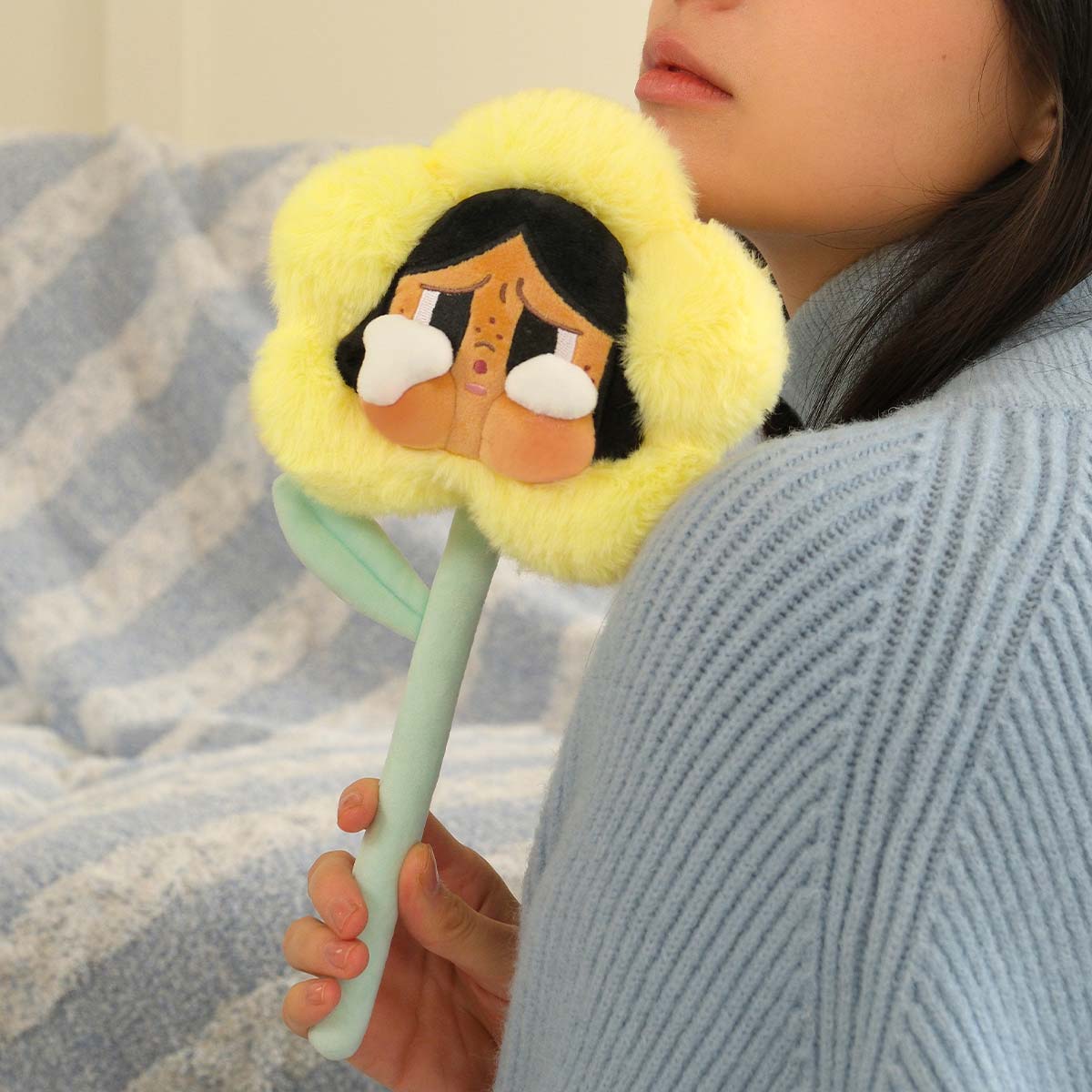 POPMART CRYBABY Sad Club Series-Plush Flower Blind Box CRYBABY Sad Club Flower