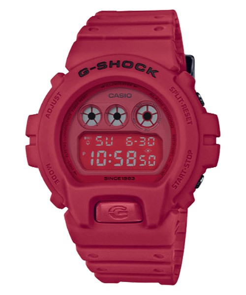 CASIO G-SHOCK นาฬิกาข้อมือ นาฬิกากันน้ำ นาฬิกาของแท้ ประกันศูนย์ CMG 1 ปี รุ่น DW-6935C-4D นาฬิกาสีแดง
