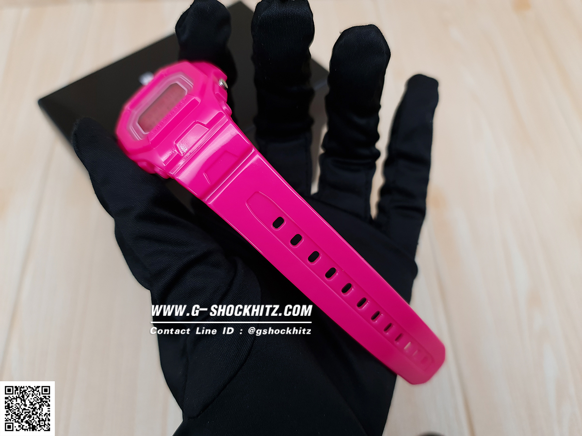 CASIO MID YEAR SALE BABY-G พร้อมส่ง นาฬิกาข้อมือ นาฬิกากันน้ำ นาฬิกาของแท้ ประกันศูนย์ CMG 1 ปี รุ่น BG-5601-4 นาฬิกาสีชมพู