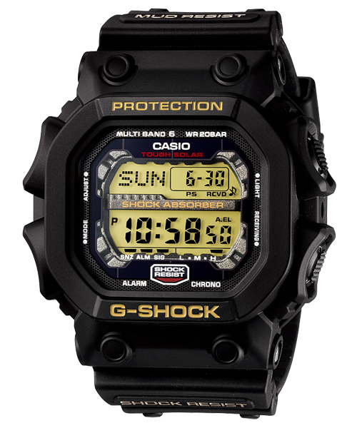 CASIO G-SHOCK นาฬิกาข้อมือ นาฬิกากันน้ำ นาฬิกาของแท้ ประกันศูนย์ CMG 1 ปี รุ่น GXW-56-1BJ นาฬิกาสีดำ