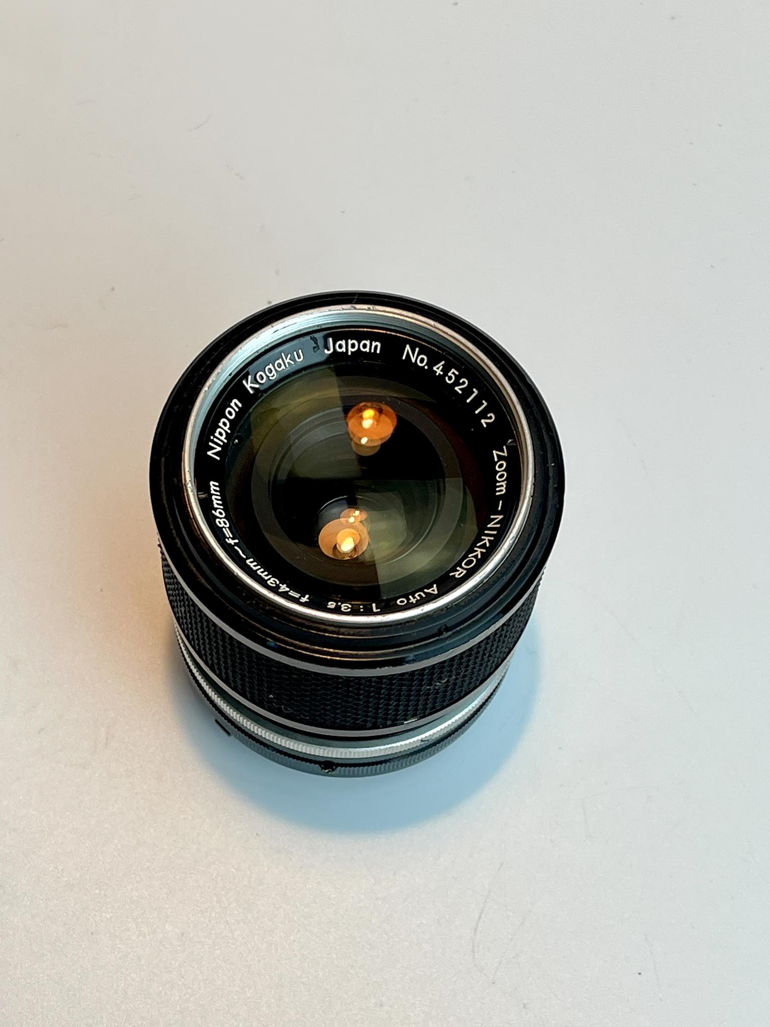 NIKON ZOOM-NIKKOR-C AUTO 43-86MM.F3.5 NON AI MOUNT