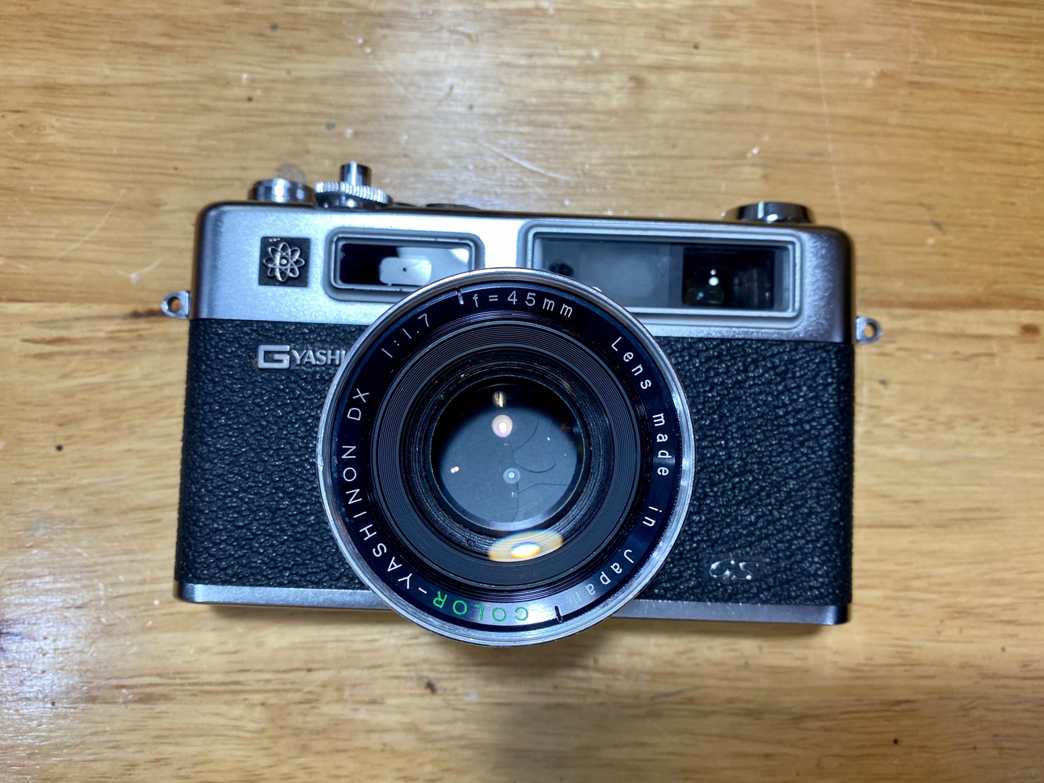 YASHICA ELECTRO 35 GS COLOR YASHINON-DX 45MM.1.7