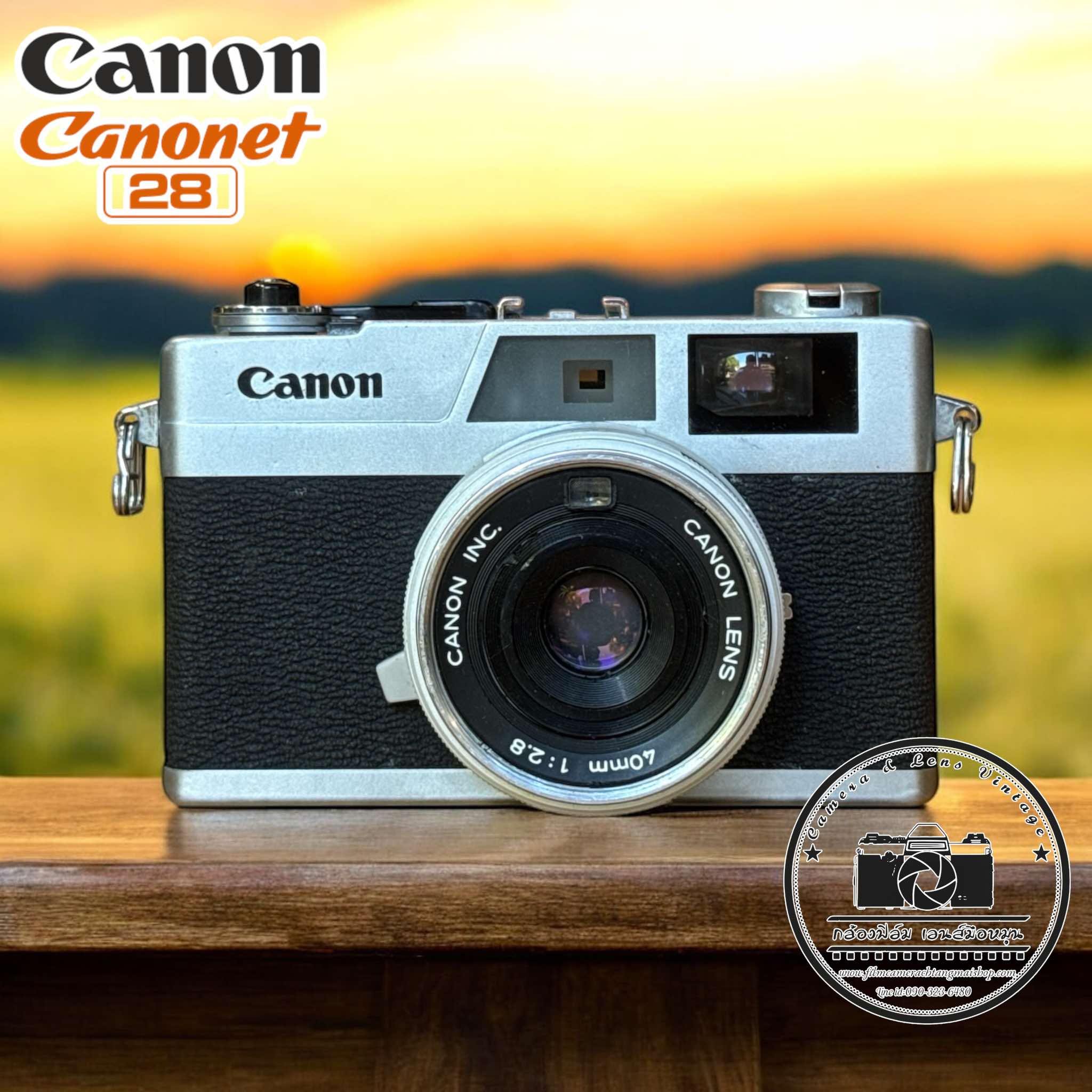 NEW CANON CANONET QL28 CANON LENS 40MM.F2.8