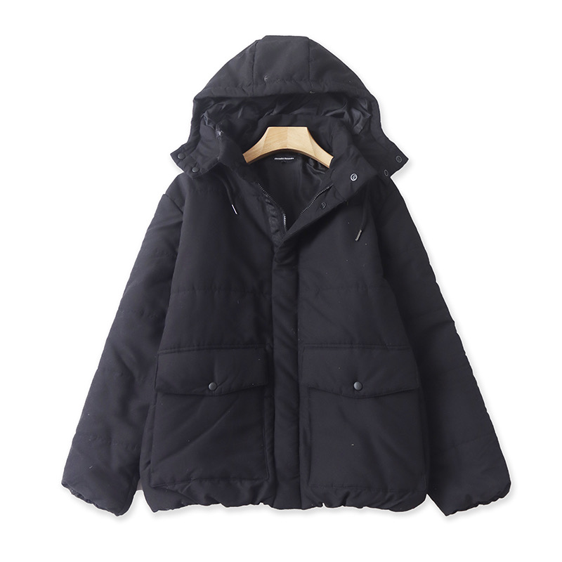 เสื้อกันหนาว ฮู้ด บุนวม สีดำ alexander alexandra clothing(JAPAN) ดำ