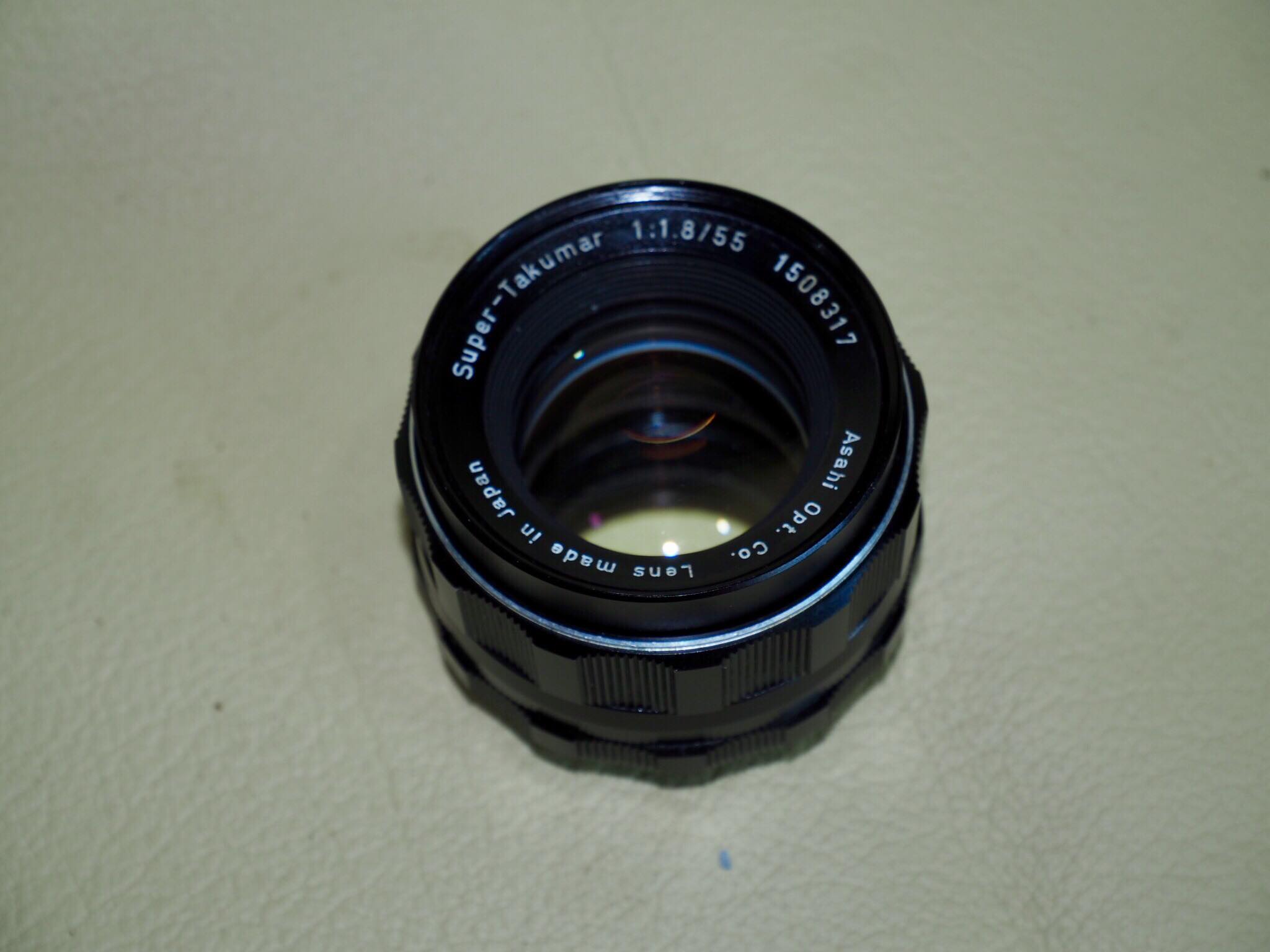 SUPER TAKUMAR 55MM.F1.8 M42 MOUNT