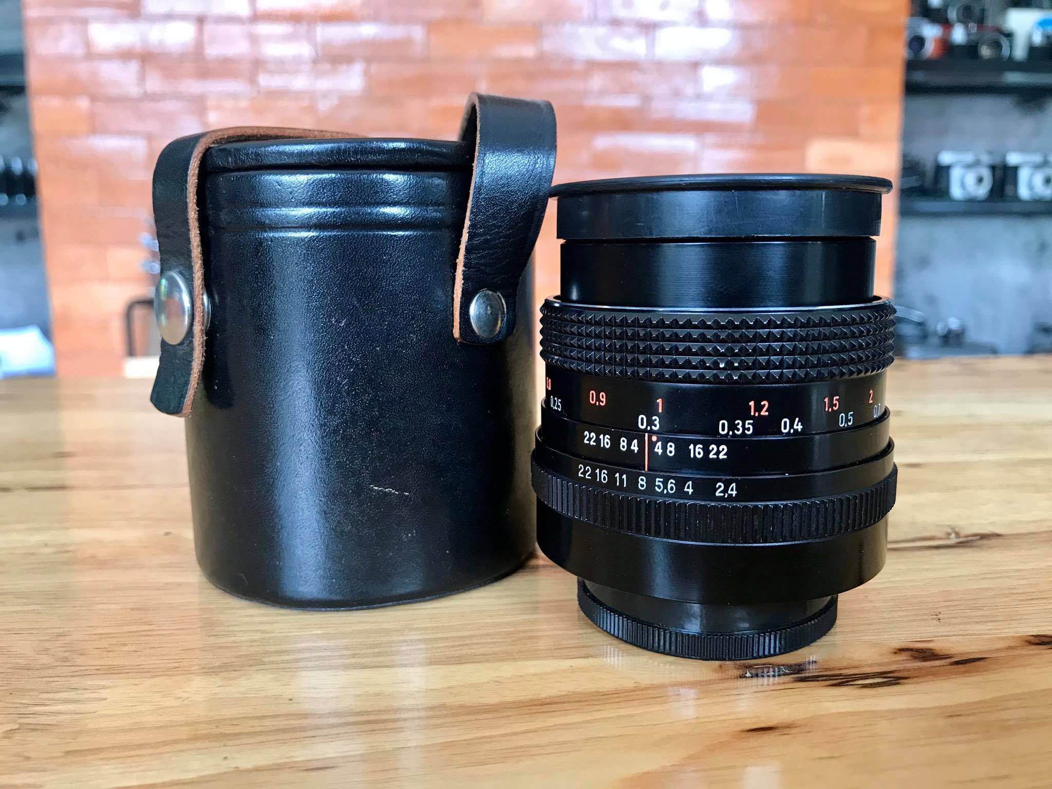 CARL ZEISS JENA DDR ELECTRIC MC FLEKTOGON 35MM.F2.4 M42 MOUNT