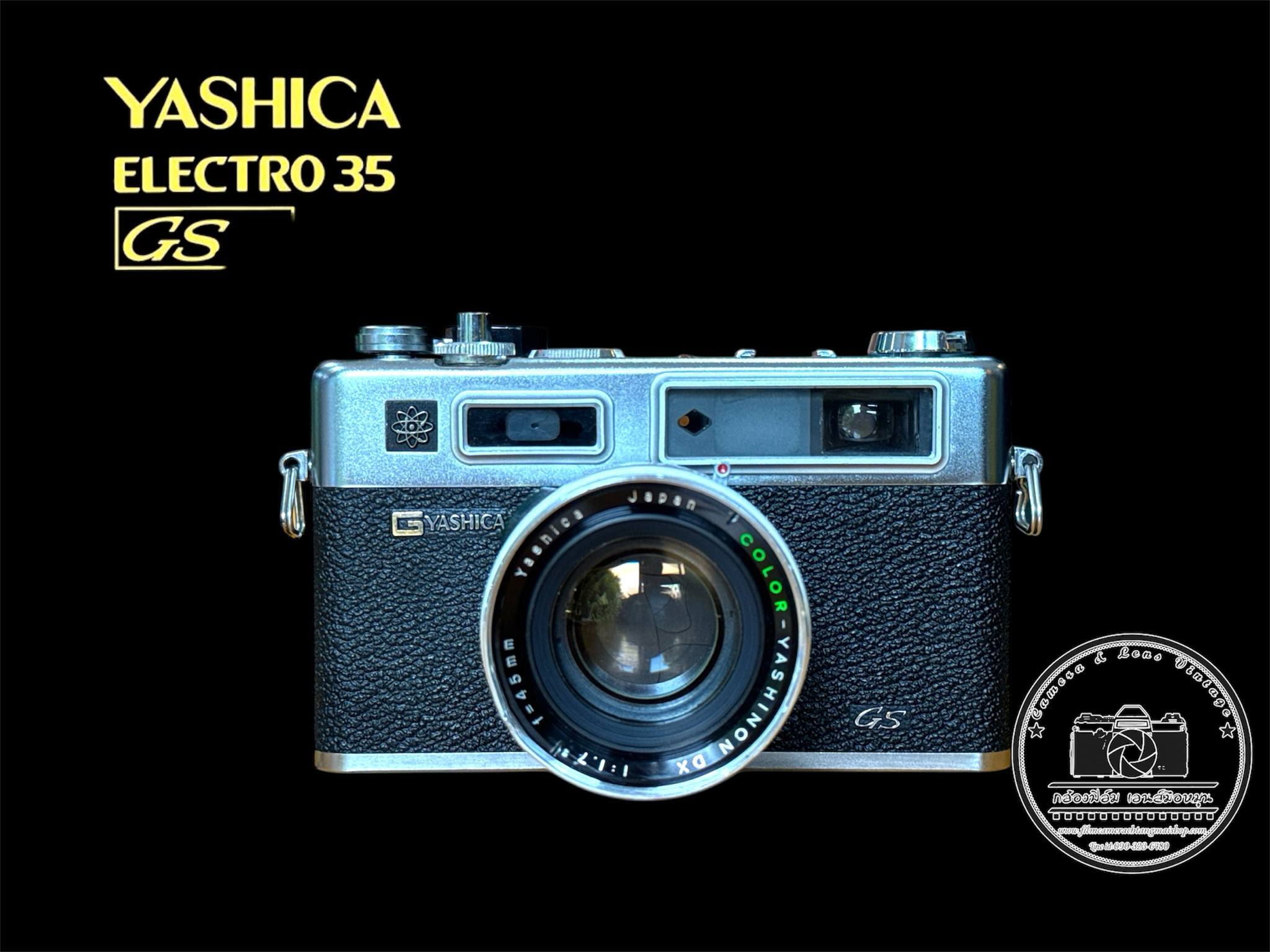 YASHICA ELECTRO 35 GS YASHICA COLOR YASHINON DX 45MM.F1.7