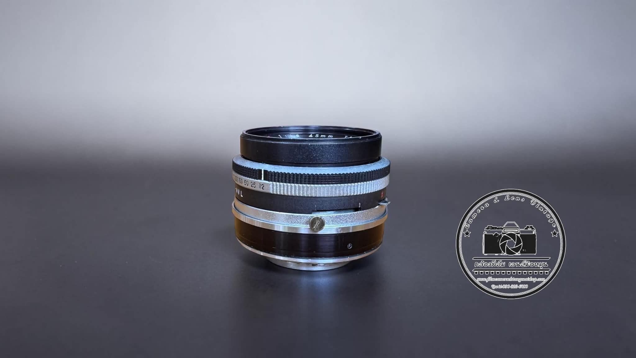 TARONAR F.C. 45MM.F1.8 MODIFIED M39 MOUNT