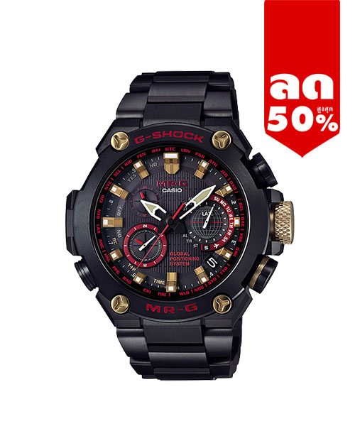 CASIO MID YEAR SALE G-SHOCK พร้อมส่ง นาฬิกาข้อมือ นาฬิกากันน้ำ นาฬิกาของแท้ ประกันศูนย์ CMG 1 ปี รุ่น MRG-G1000B-1A4 นาฬิกาสีดำ