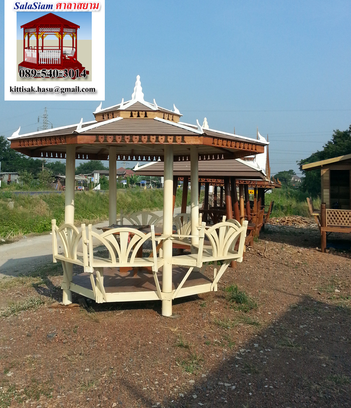 รหัสสินค้า : SL-010 : ศาลาแปดเหลี่ยม