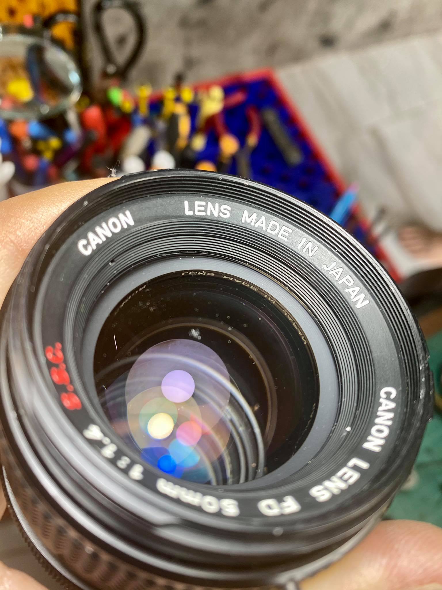 CANON LENS FD 50MM.F1.4 S.S.C FD MOUNT