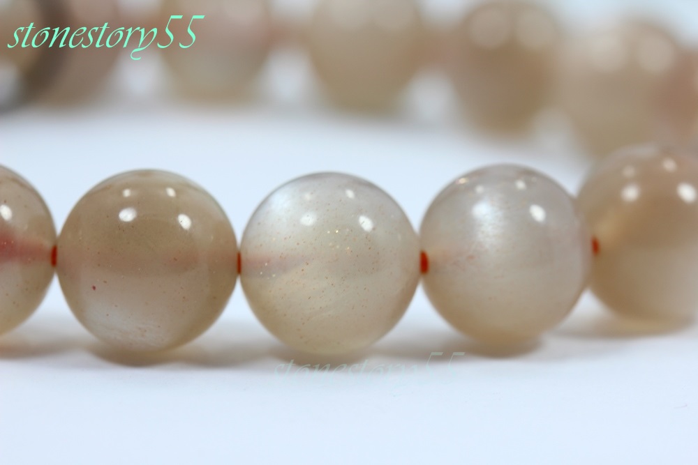 มูนสโตน สีอมชมพูมุก(10มิล)