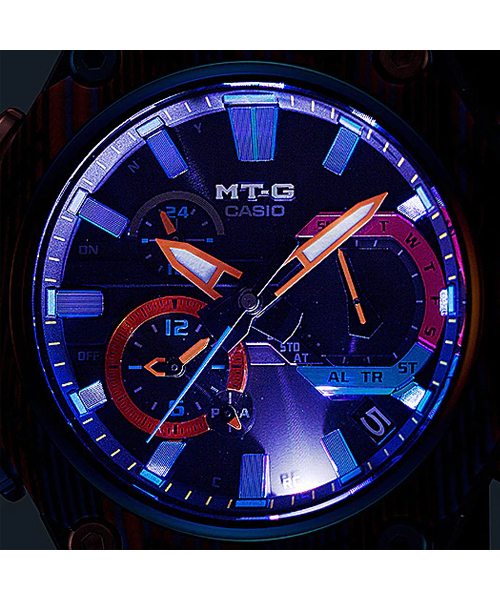 CASIO G-SHOCK นาฬิกาข้อมือ นาฬิกากันน้ำ นาฬิกาของแท้ ประกันศูนย์ CMG 1 ปี รุ่น MTG-B2000XMG-1 นาฬิกาสีน้ำตาล