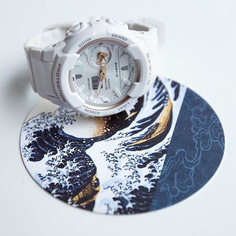 CASIO BABY-G นาฬิกาข้อมือ นาฬิกากันน้ำ นาฬิกาของแท้ ประกันศูนย์ CMG 1 ปี รุ่น BGA-230SA-7A นาฬิกาสีขาว