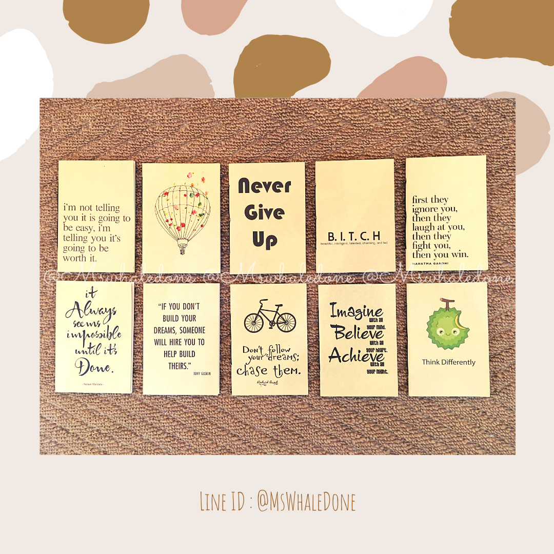 (ซื้อ4แถม1คละได้) ฟรี! แพคพร้อมแจกเทศกาลต่างๆ สมุดปกคราฟA6 ไม่มีเส้น/ลายจุด (เลือกได้) ลายปกสร้างแรงบันดาลใจ19ลาย กระดาษไส้ในถนอมสายตา แฮนเมด เย็บเชือก