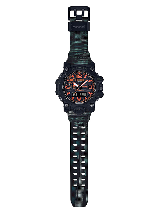 CASIO G-SHOCK นาฬิกาข้อมือ นาฬิกากันน้ำ นาฬิกาของแท้ ประกันศูนย์ CMG 1 ปี รุ่น GWG-1000MH-1A นาฬิกาสีดำ
