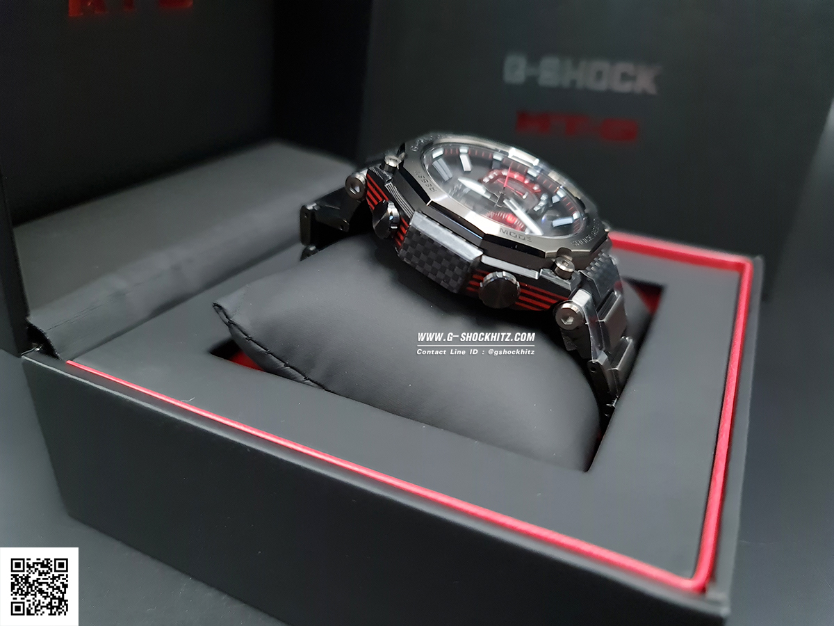 CASIO G-SHOCK นาฬิกาข้อมือ นาฬิกากันน้ำ นาฬิกาของแท้ ประกันศูนย์ CMG 1 ปี รุ่น MTG-B2000YBD-1A นาฬิกาสีดำ