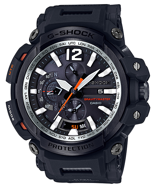 CASIO G-SHOCK นาฬิกาข้อมือ นาฬิกากันน้ำ นาฬิกาของแท้ ประกันศูนย์ CMG 1 ปี รุ่น GPW-2000-1A นาฬิกาสีดำ